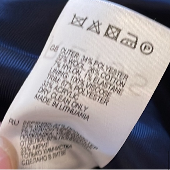 REISS Bomber Sherpa shearling collar jacket - Picture 9 of 10